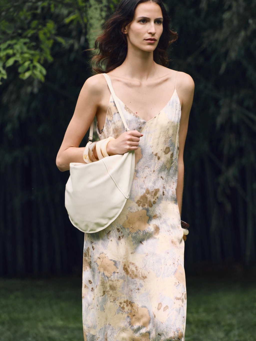 Zara Printed Dress Multicolored